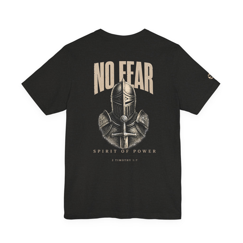 No Fear Knight Graphic Tee | 2 Timothy 1:7