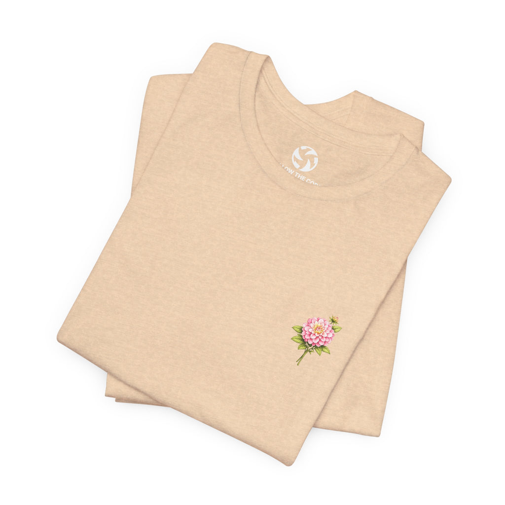 Clothed in Strength Floral Tee | Proverbs 31:25