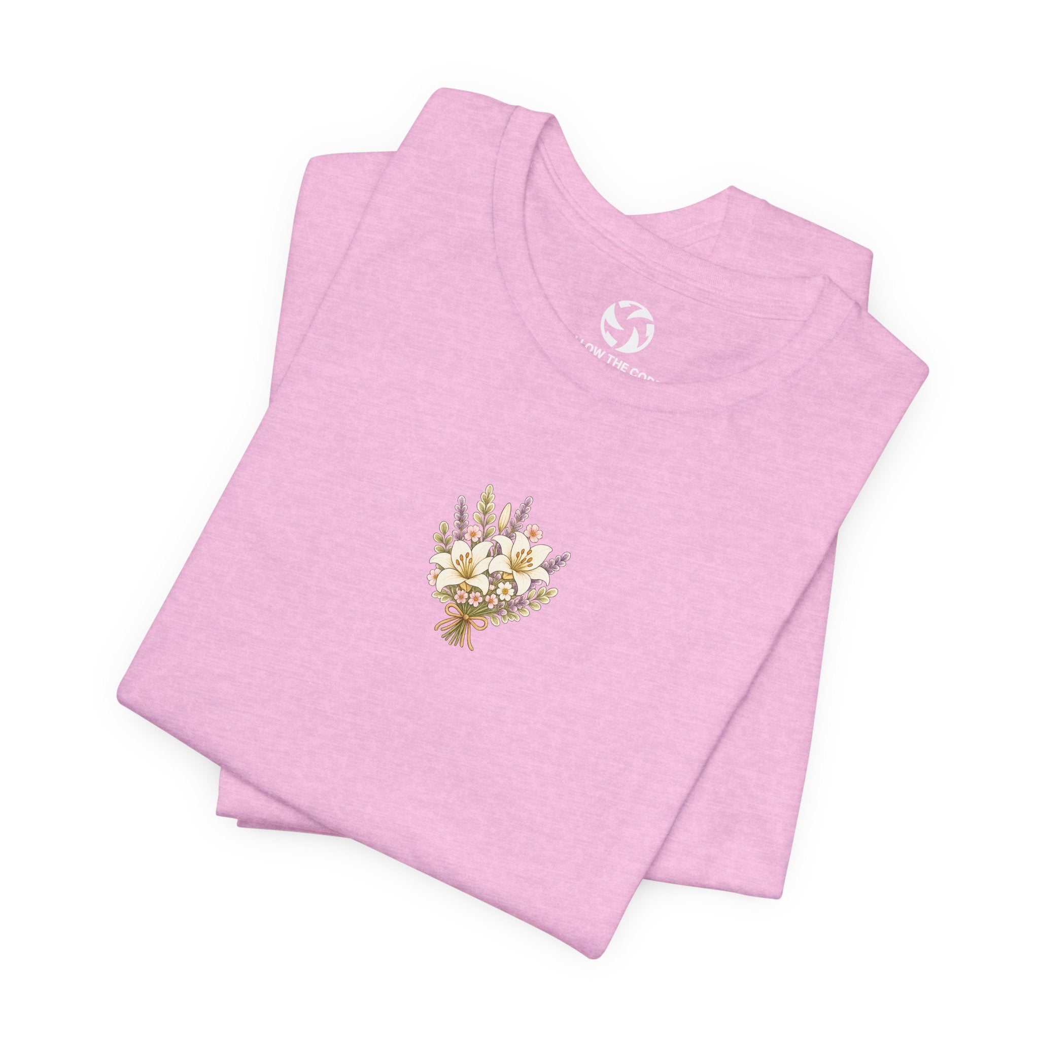 Consider the Lilies Floral Tee | Matthew 6:28–29