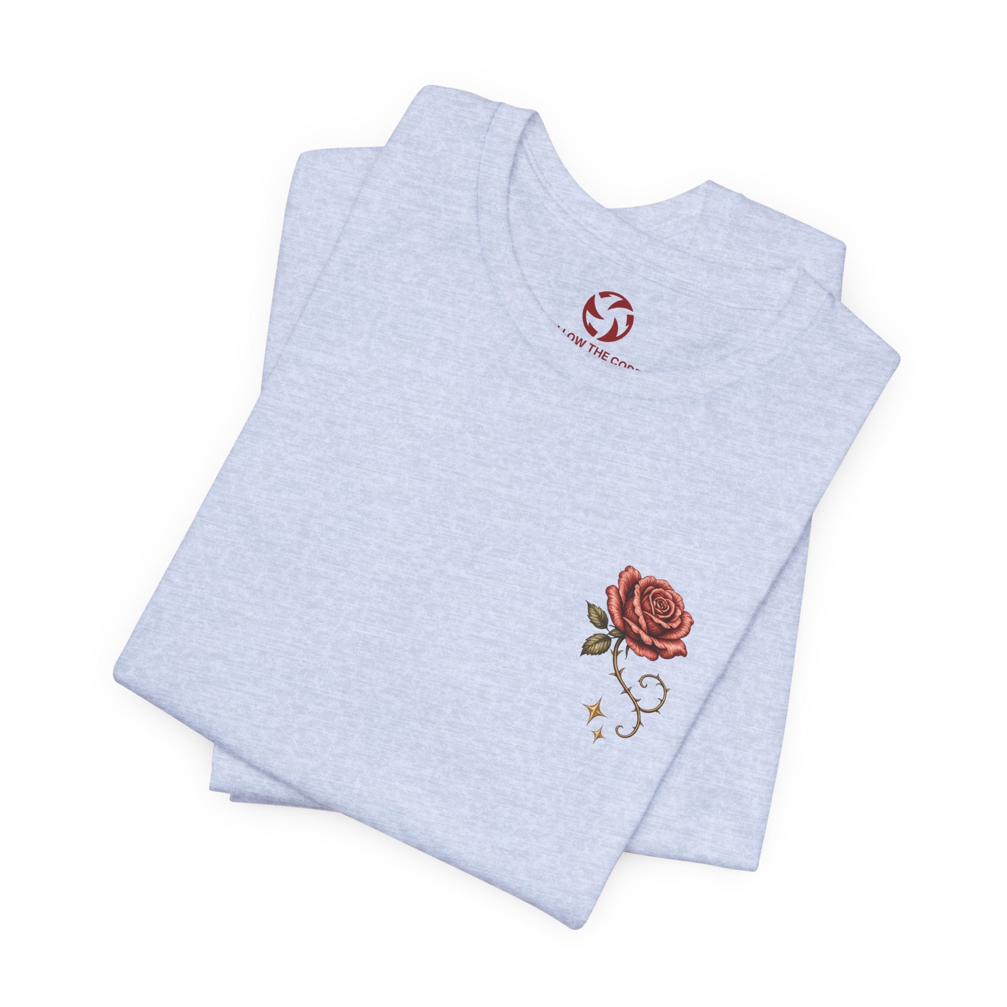 Fearless Rose Sword Tee | Joshua 1:9
