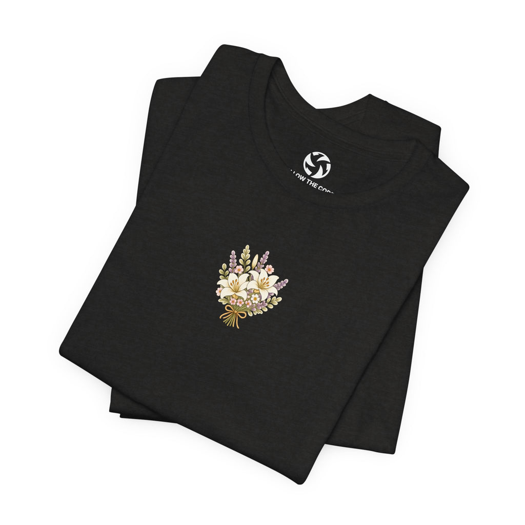 Consider the Lilies Floral Tee | Matthew 6:28–29