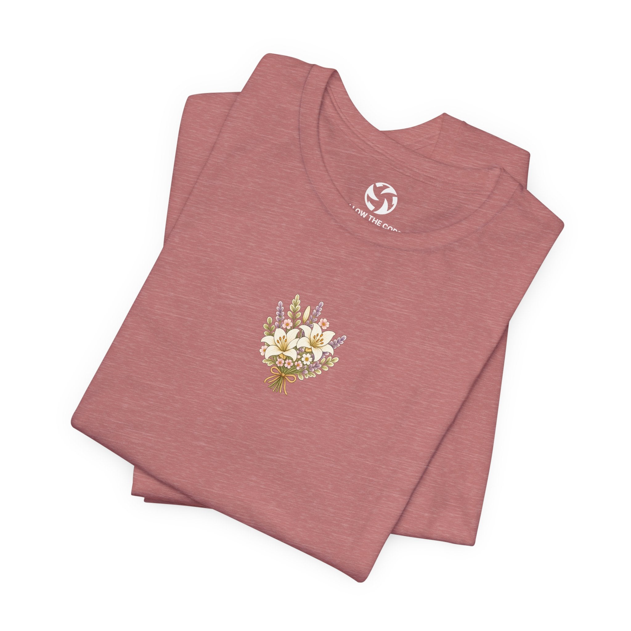 Consider the Lilies Floral Tee | Matthew 6:28–29