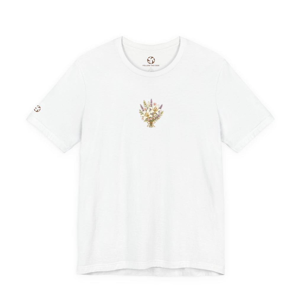 Consider the Lilies Floral Tee | Matthew 6:28–29