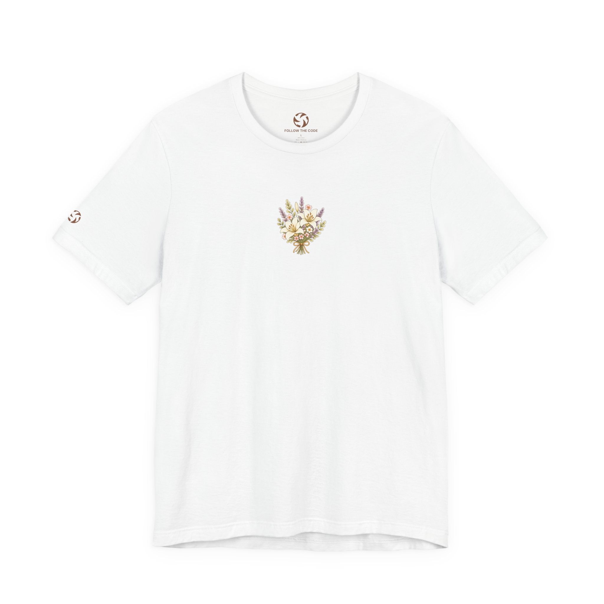 Consider the Lilies Floral Tee | Matthew 6:28–29