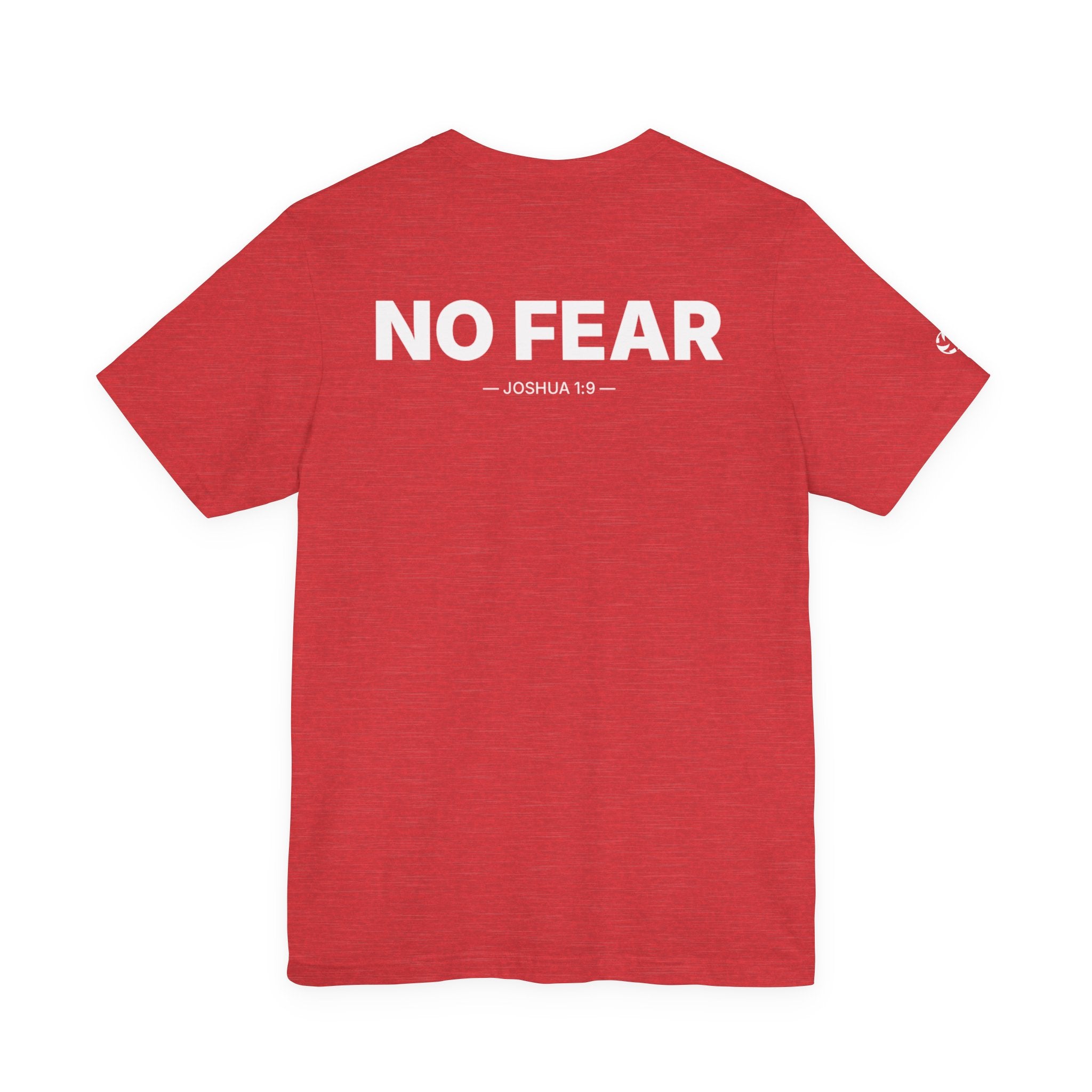 No Fear Minimal Tee | Joshua 1:9