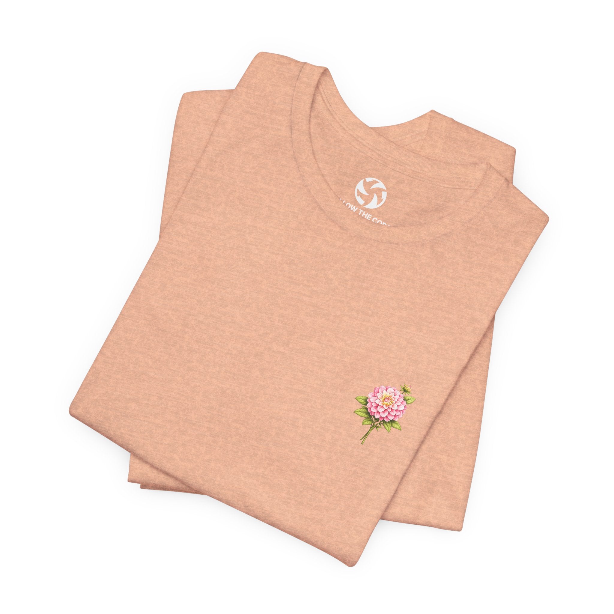 Clothed in Strength Floral Tee | Proverbs 31:25