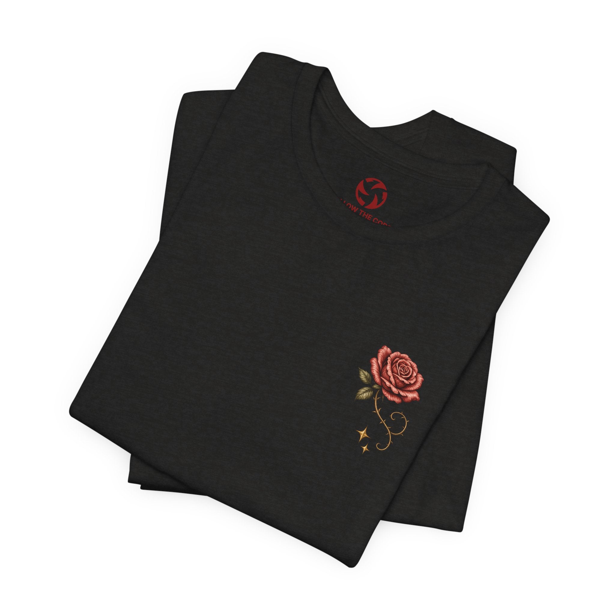 Fearless Rose Sword Tee | Joshua 1:9