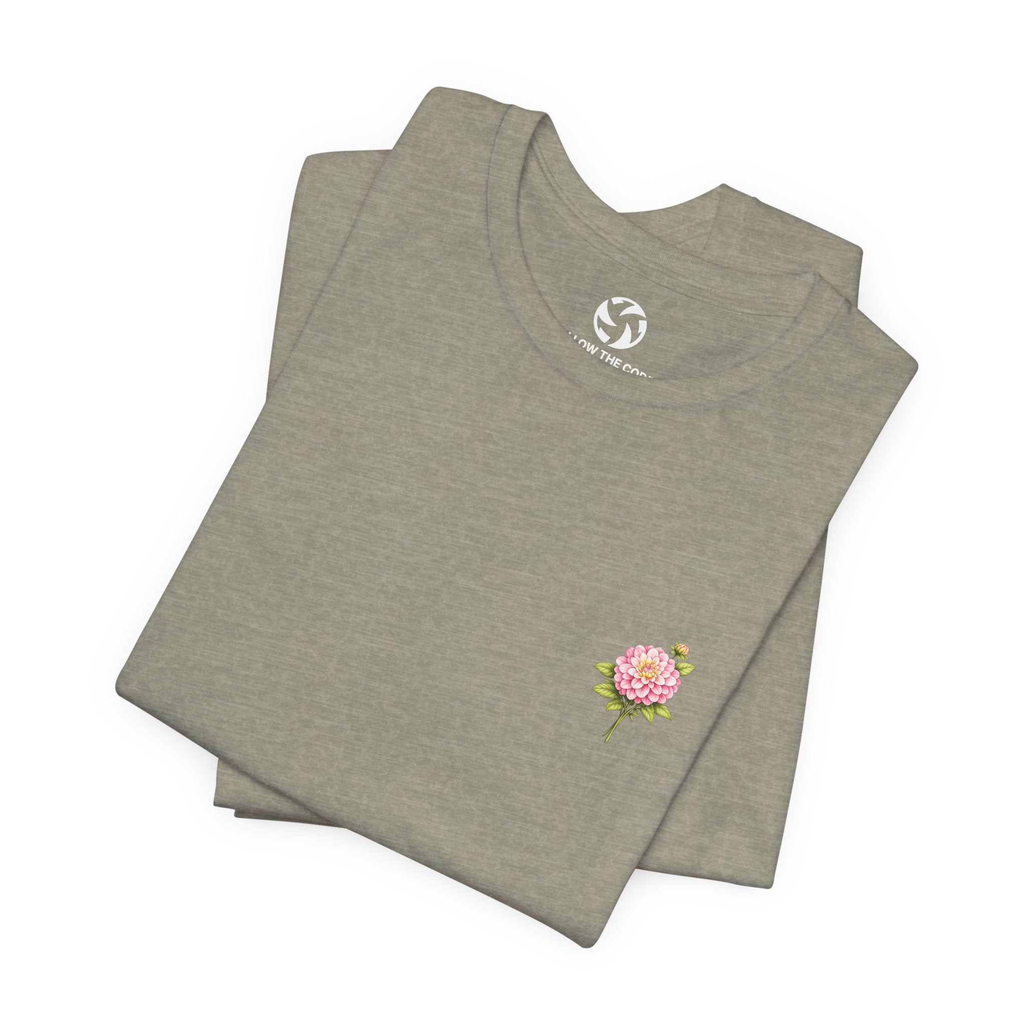 Clothed in Strength Floral Tee | Proverbs 31:25