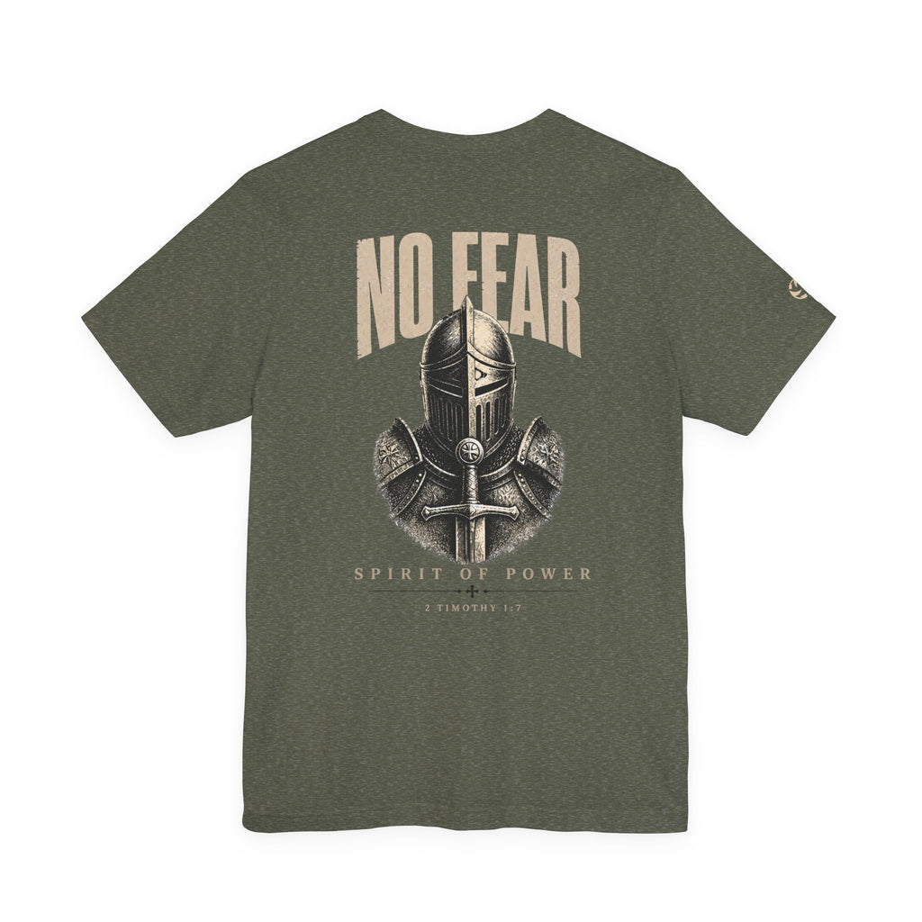 No Fear Knight Graphic Tee | 2 Timothy 1:7