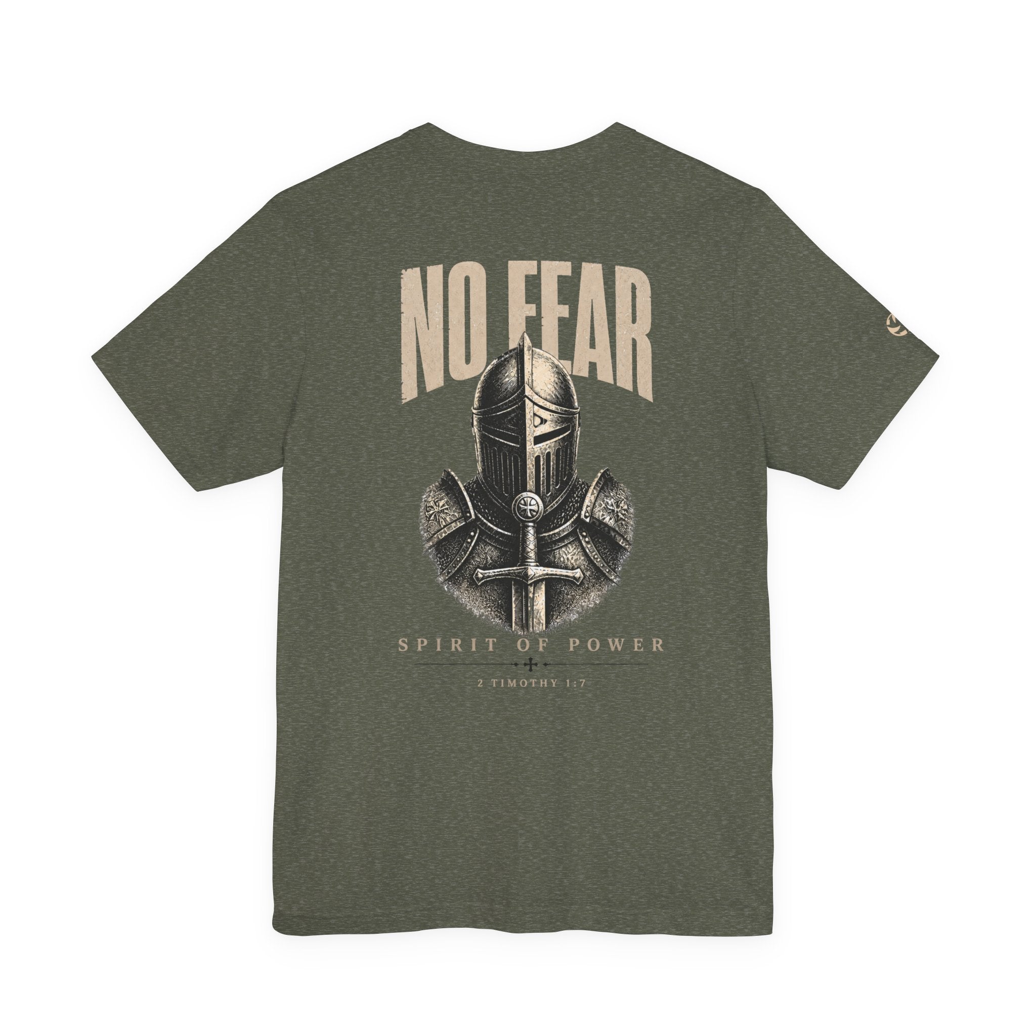 No Fear Knight Graphic Tee | 2 Timothy 1:7