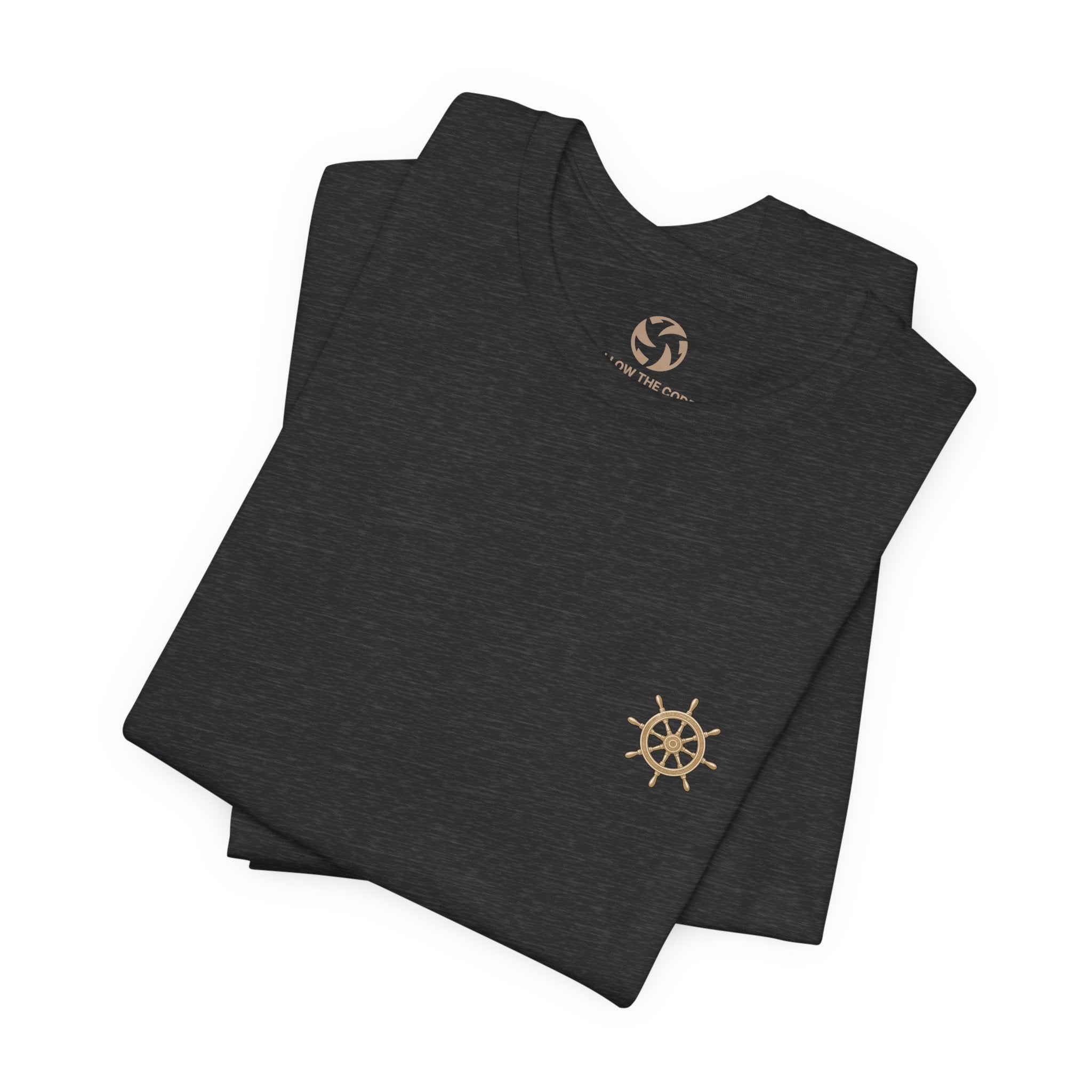 Be Strong Ship Graphic Tee | Courage Faith Endure