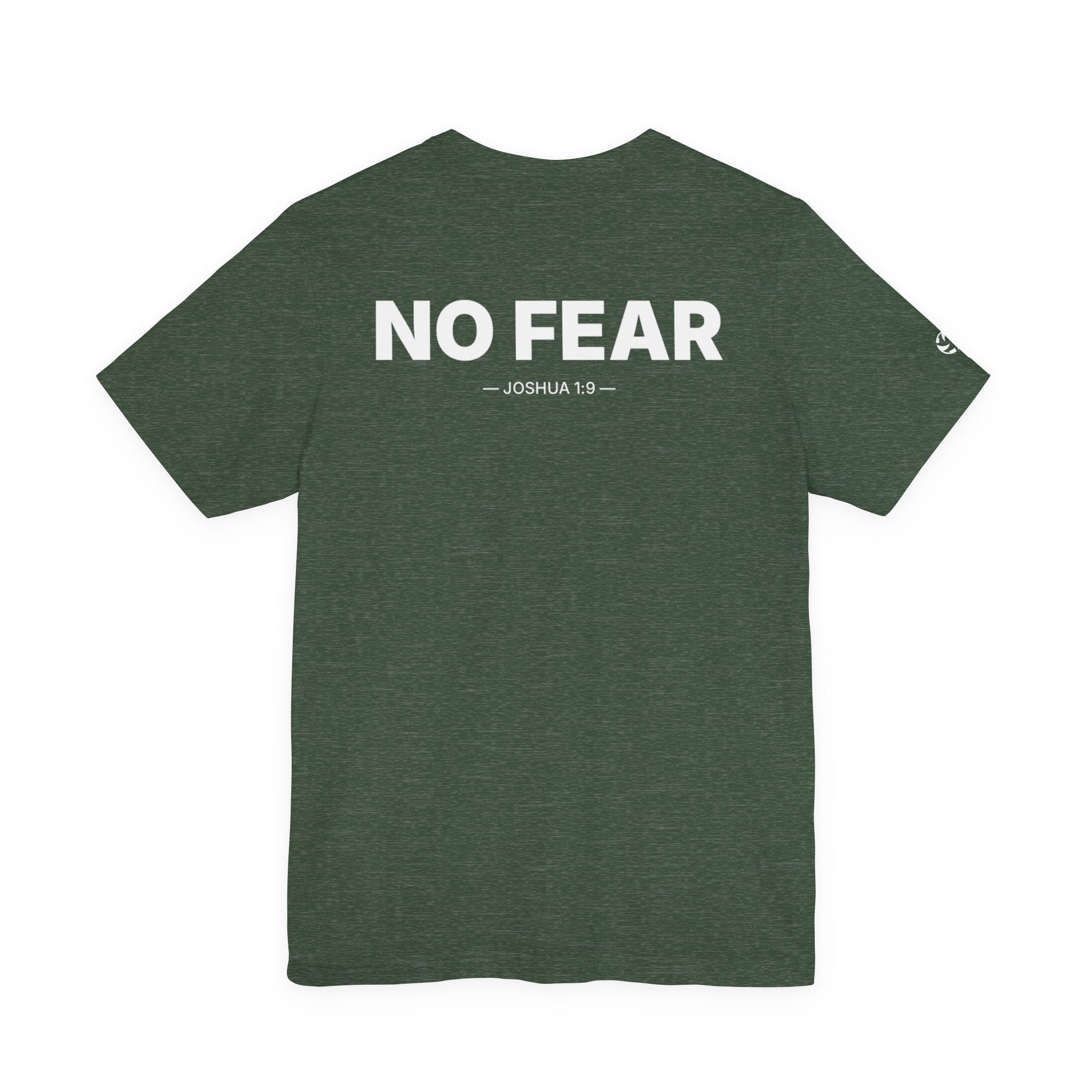 No Fear Minimal Tee | Joshua 1:9