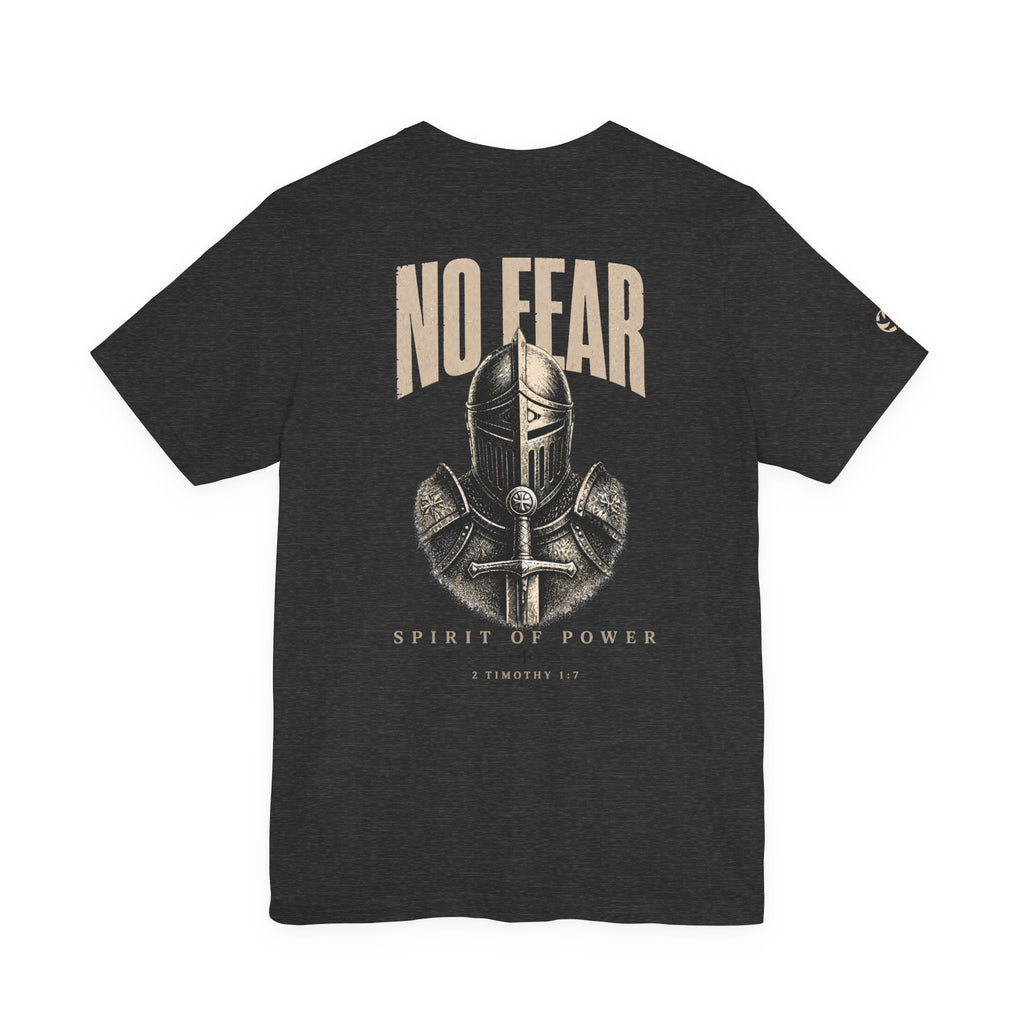 No Fear Knight Graphic Tee | 2 Timothy 1:7