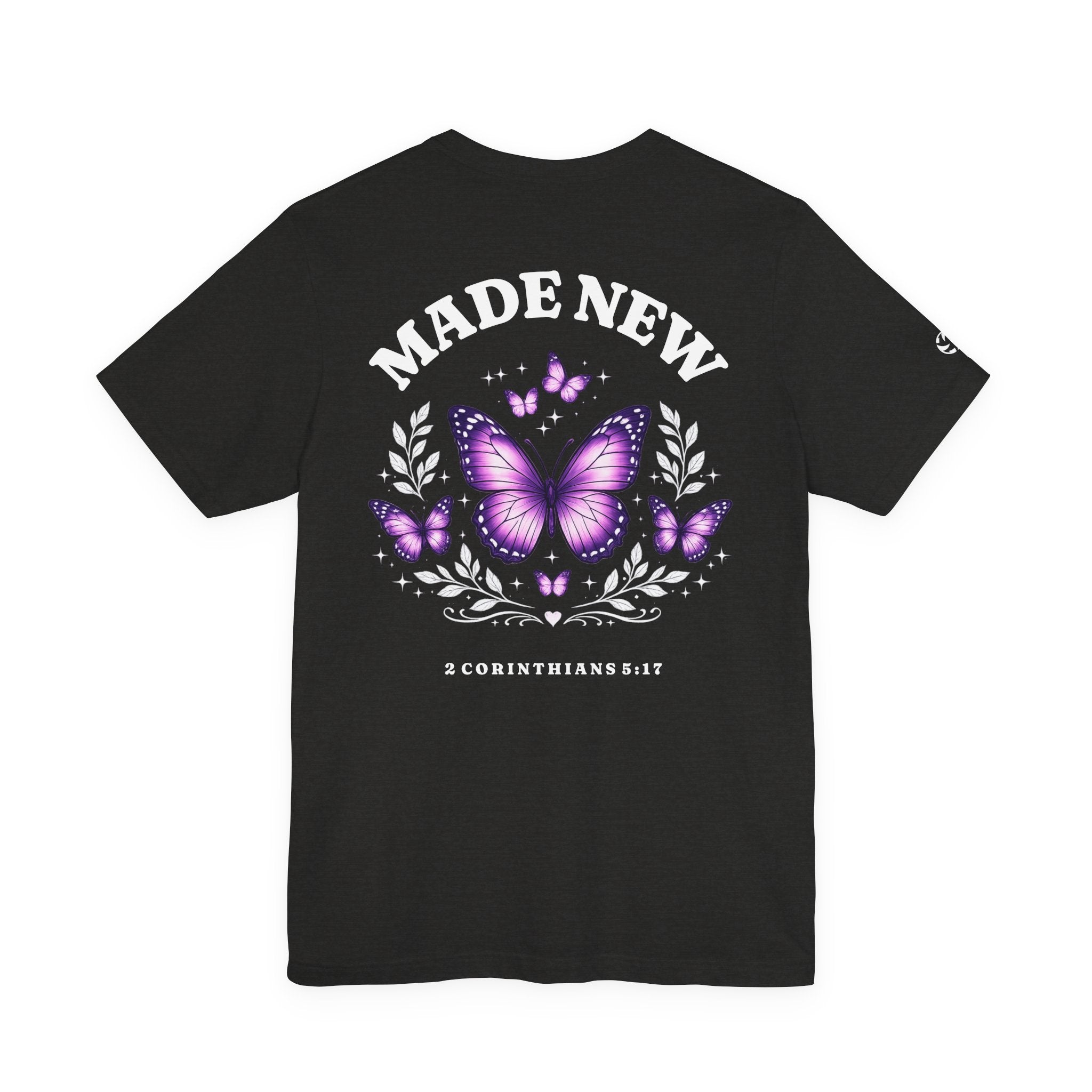 Made New Butterfly Tee | 2 Corinthians 5:17
