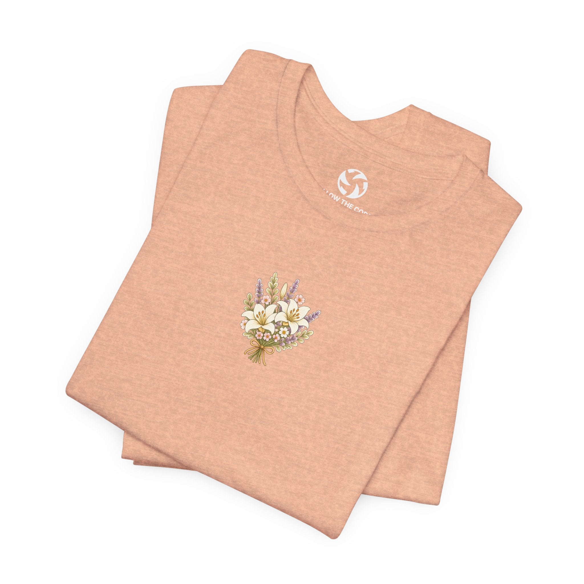 Consider the Lilies Floral Tee | Matthew 6:28–29