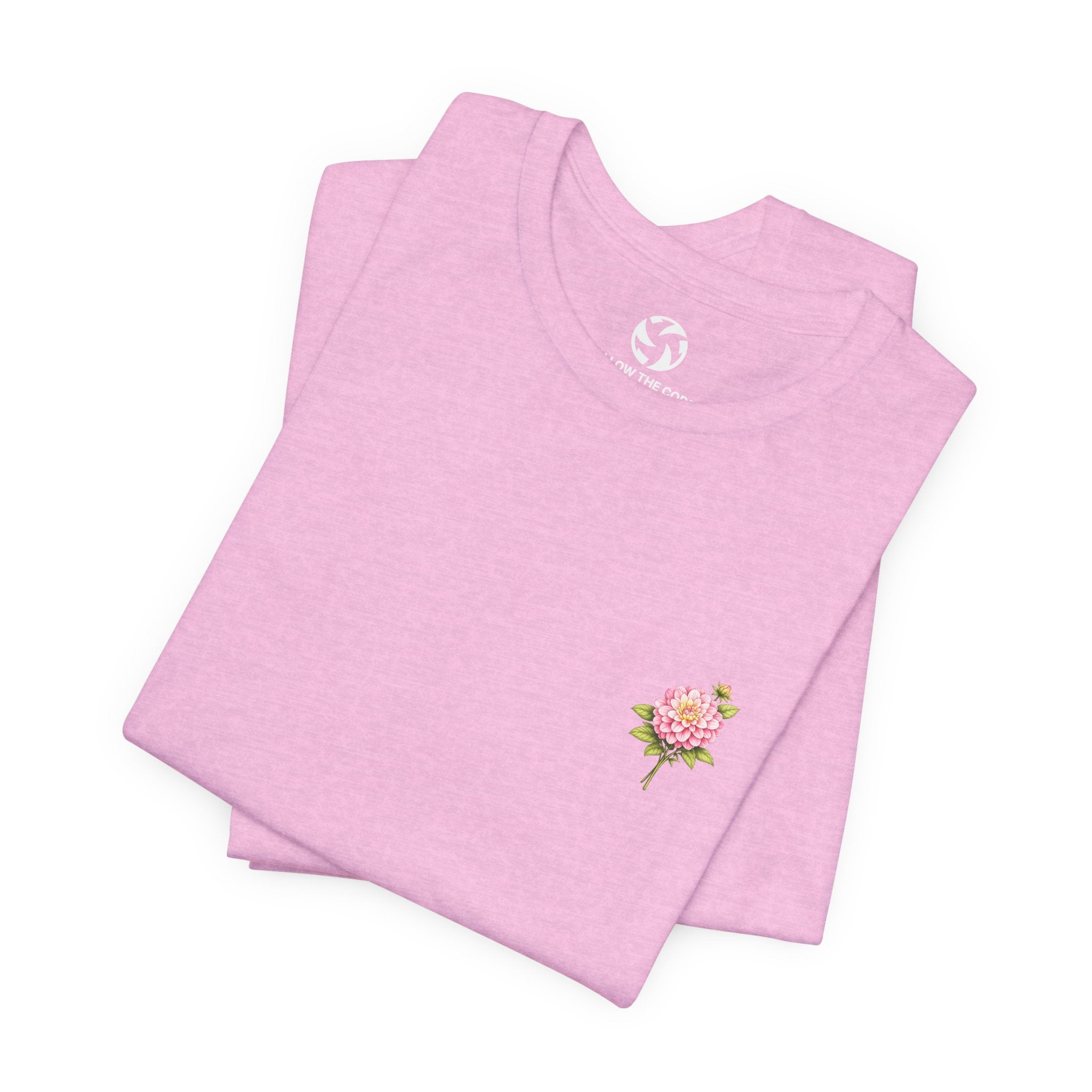 Clothed in Strength Floral Tee | Proverbs 31:25