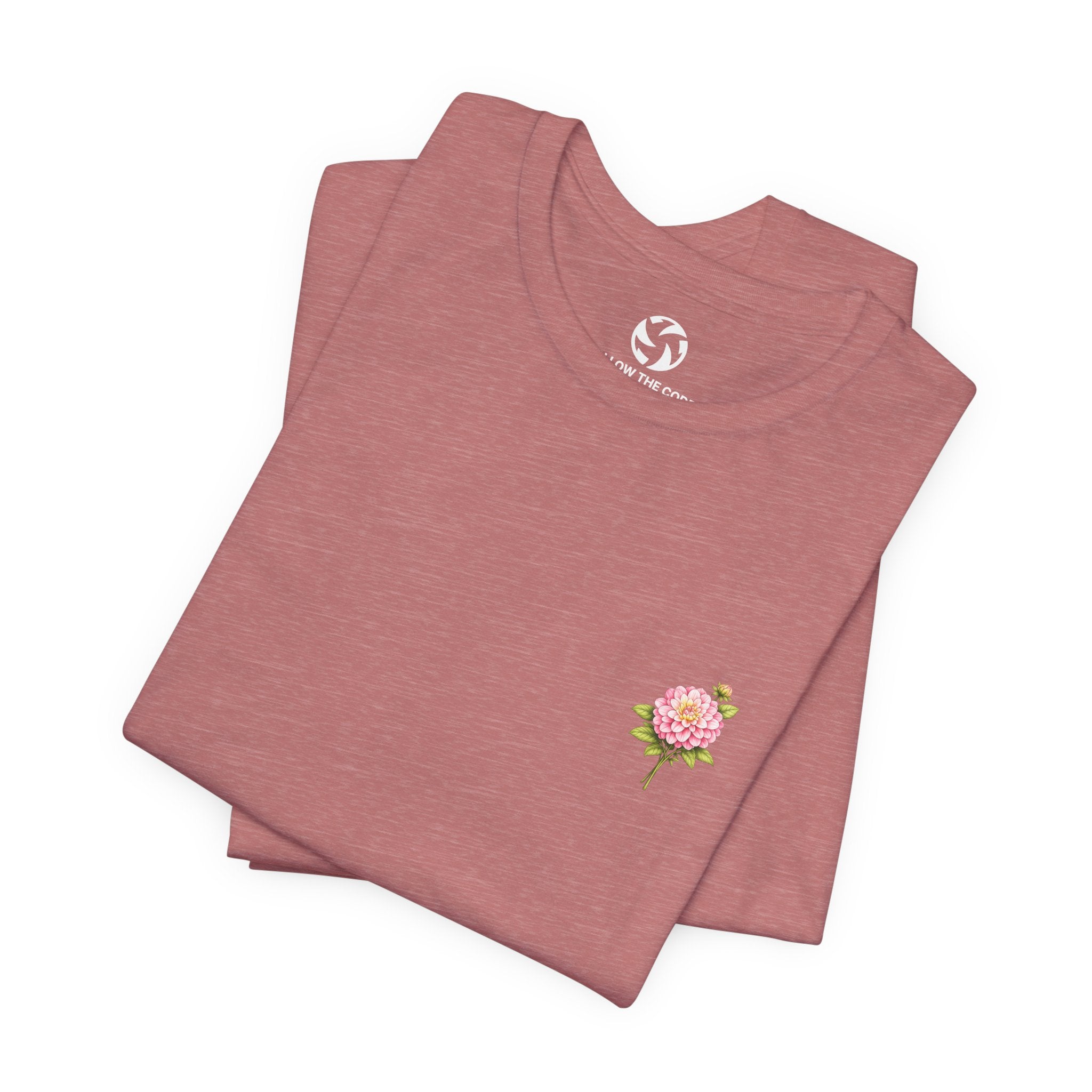 Clothed in Strength Floral Tee | Proverbs 31:25