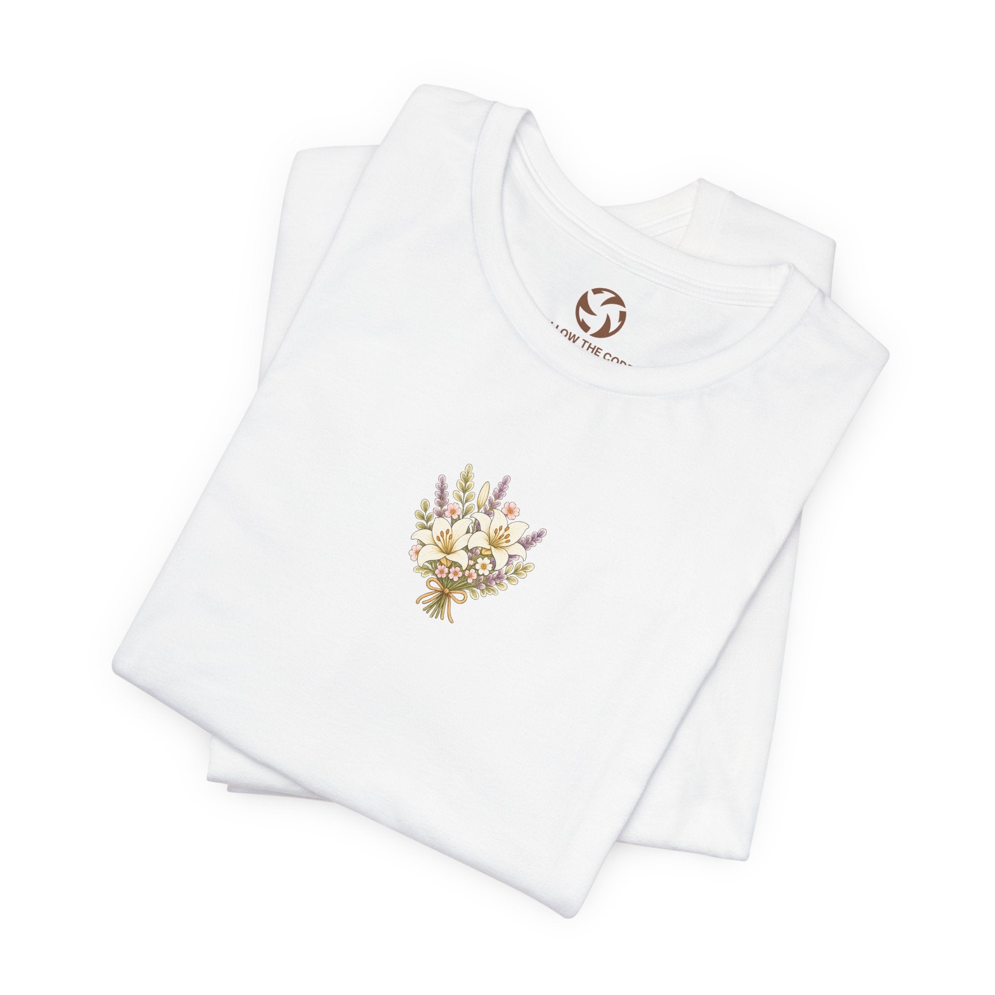 Consider the Lilies Floral Tee | Matthew 6:28–29