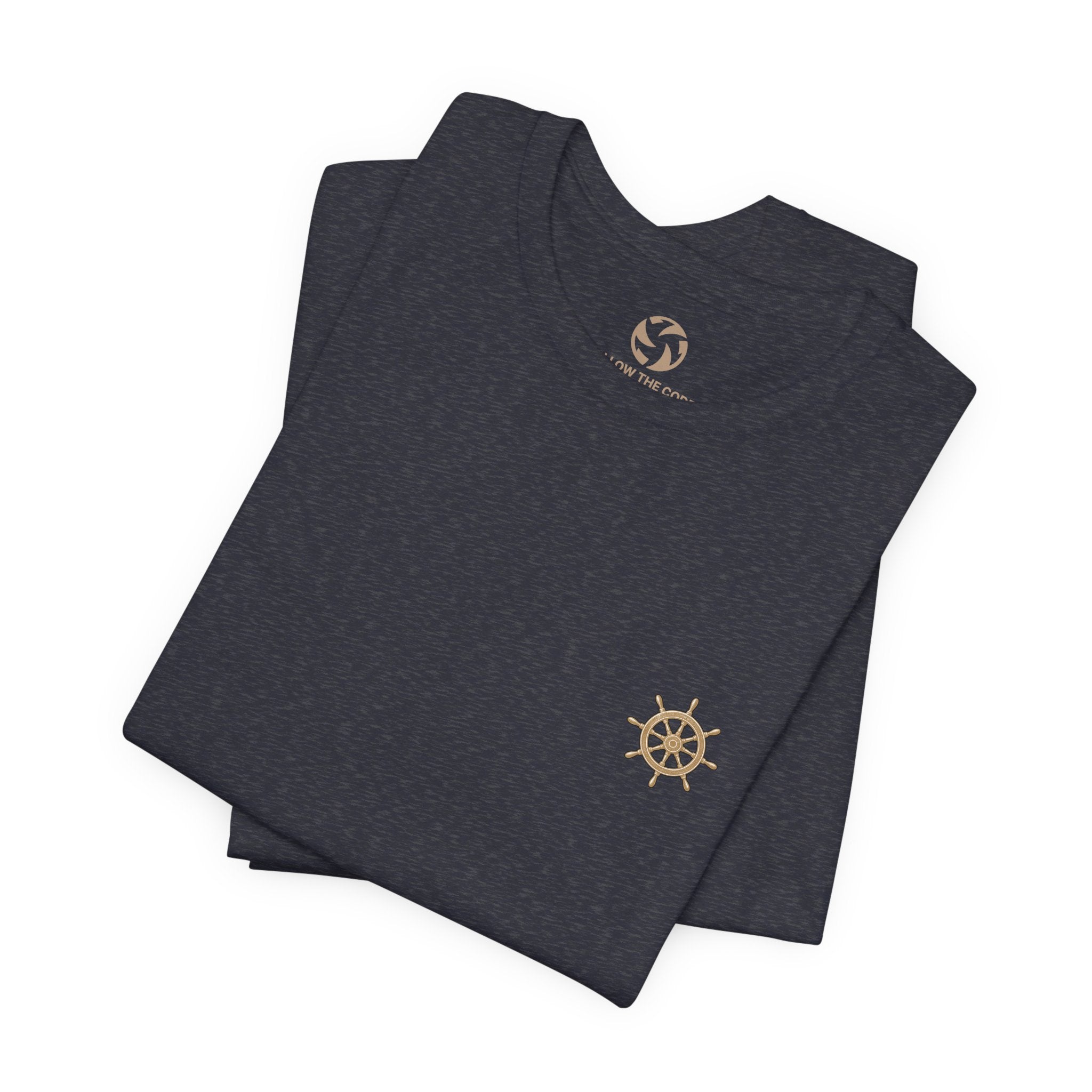 Be Strong Ship Graphic Tee | Courage Faith Endure