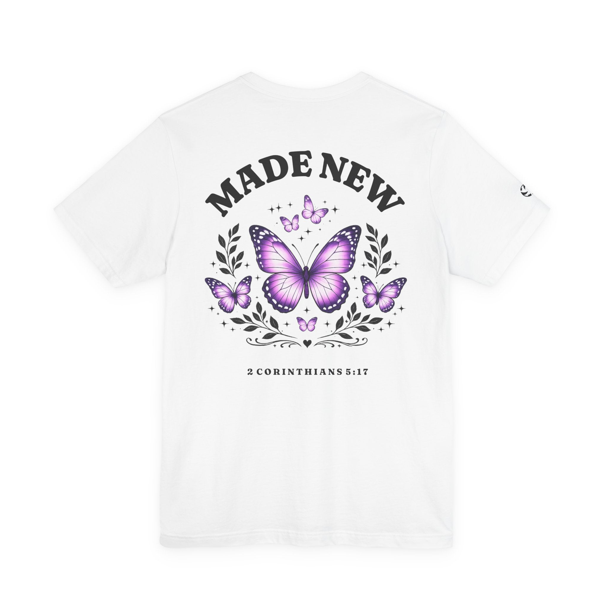 Made New Butterfly Tee | 2 Corinthians 5:17
