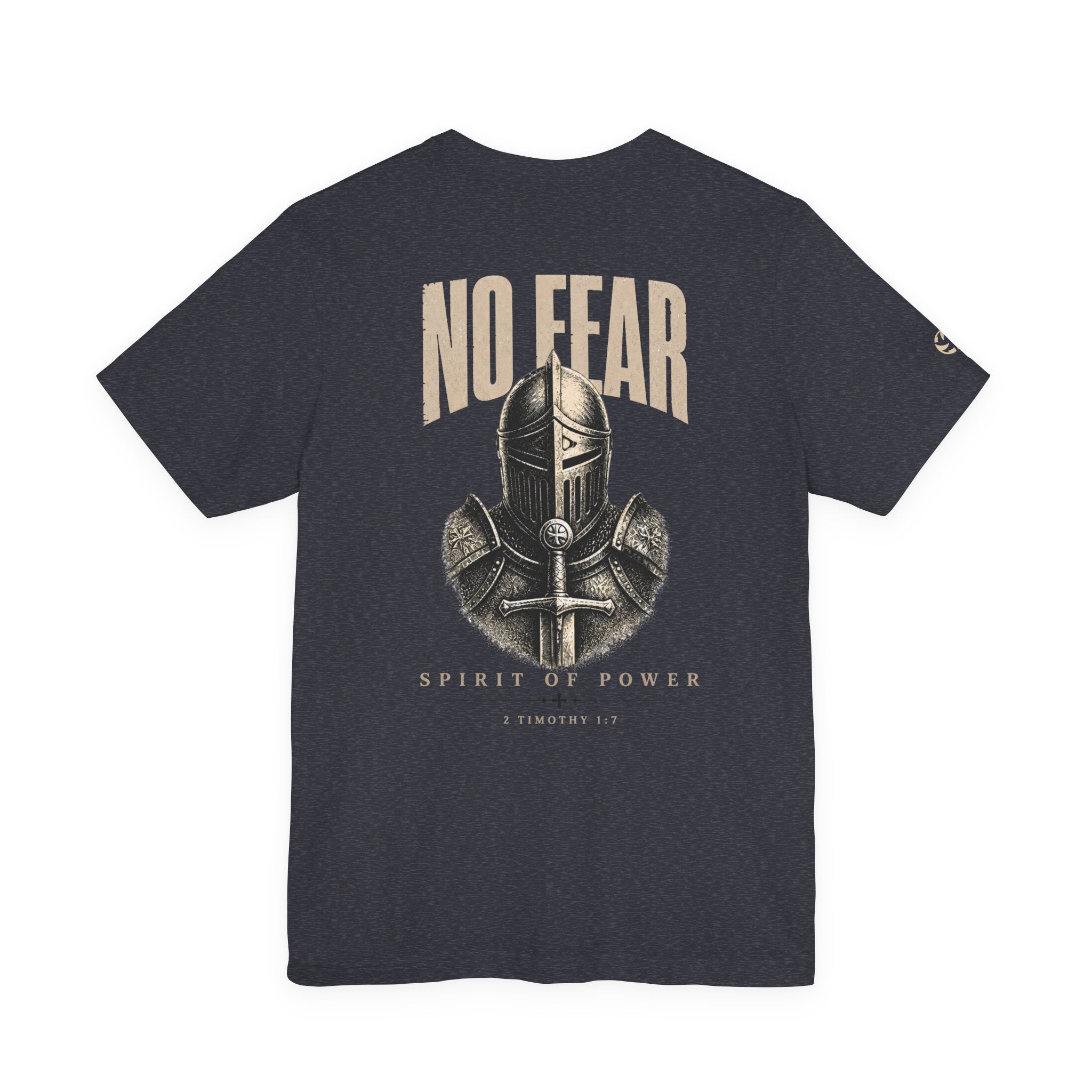 No Fear Knight Graphic Tee | 2 Timothy 1:7
