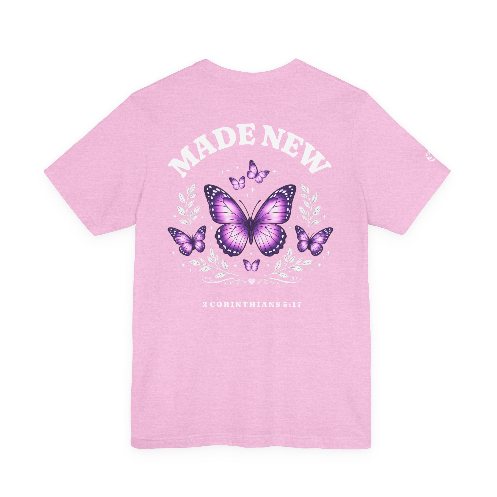 Made New Butterfly Tee | 2 Corinthians 5:17