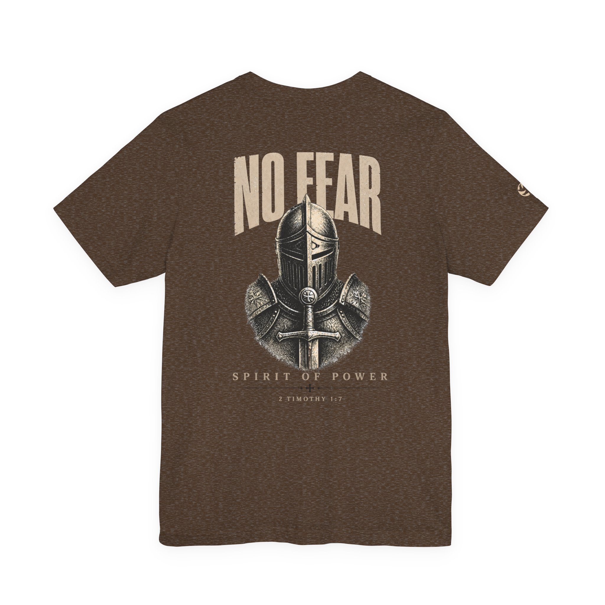 No Fear Knight Graphic Tee | 2 Timothy 1:7