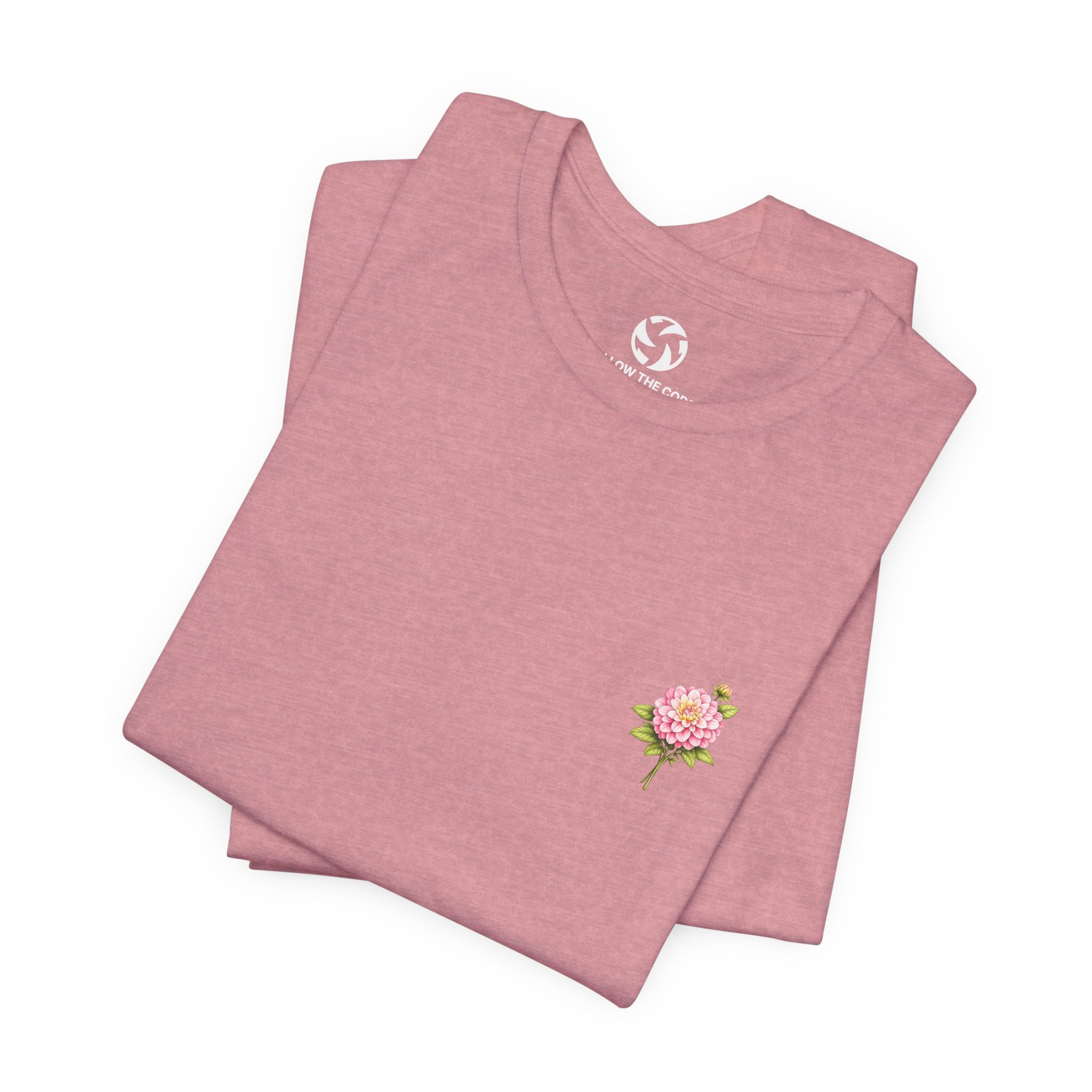 Clothed in Strength Floral Tee | Proverbs 31:25