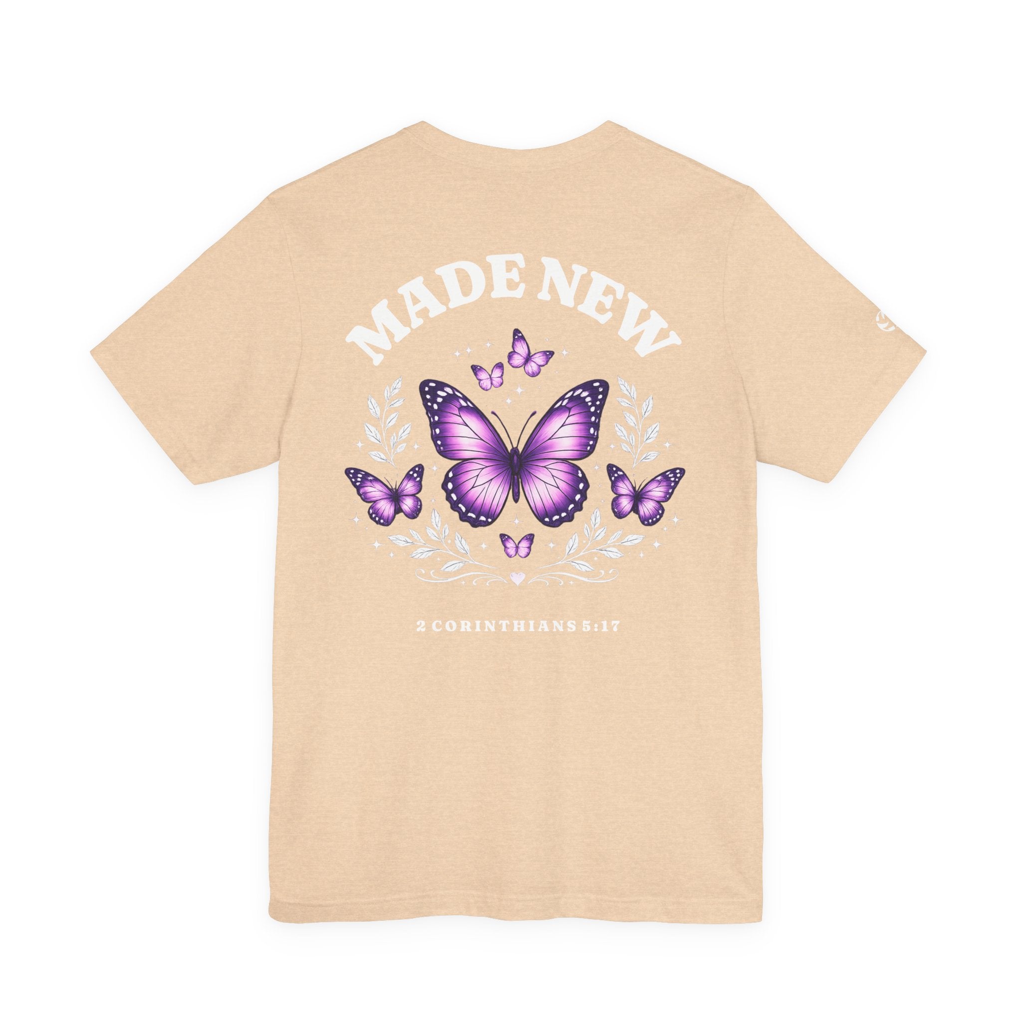 Made New Butterfly Tee | 2 Corinthians 5:17
