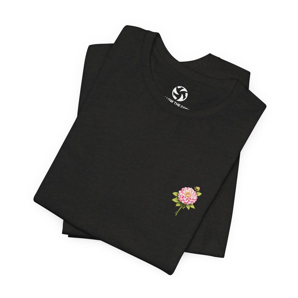 Clothed in Strength Floral Tee | Proverbs 31:25