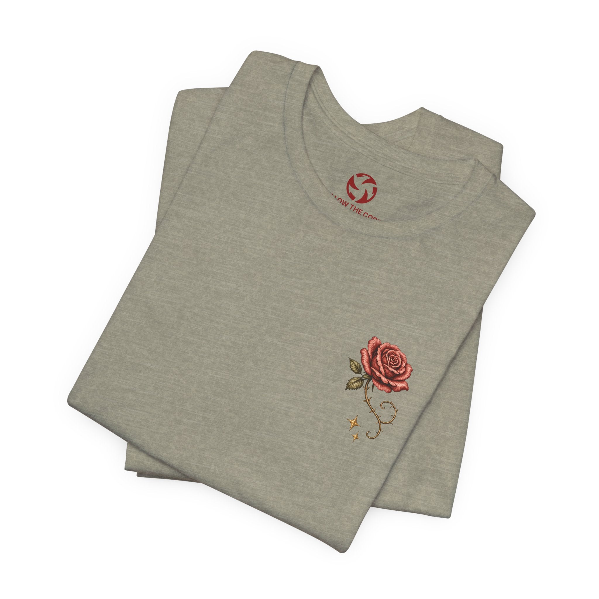 Fearless Rose Sword Tee | Joshua 1:9