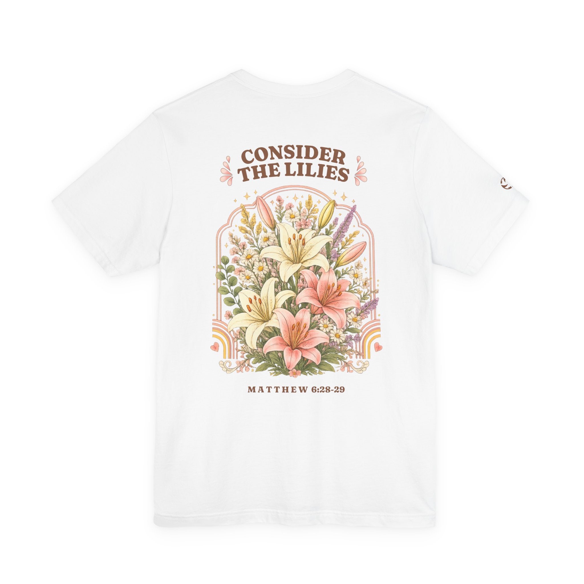 Consider the Lilies Floral Tee | Matthew 6:28–29