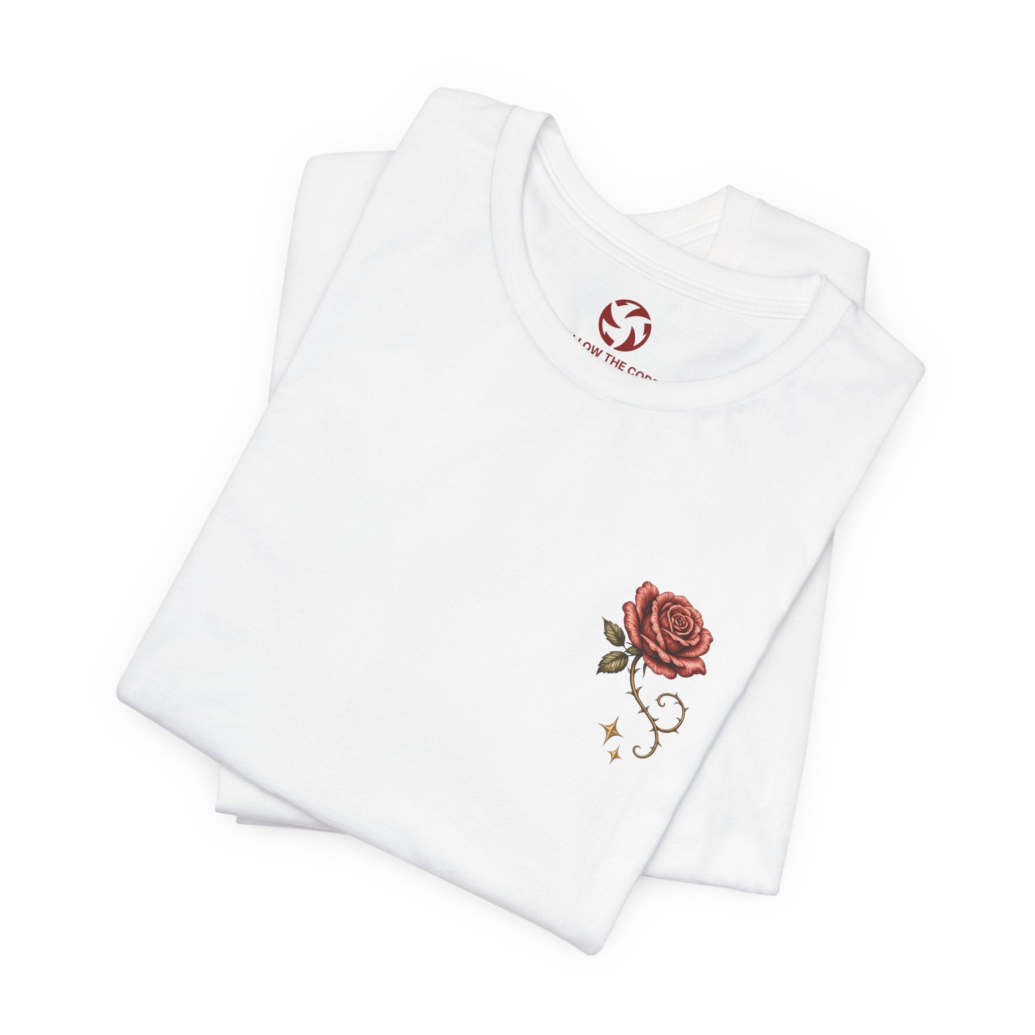 Fearless Rose Sword Tee | Joshua 1:9