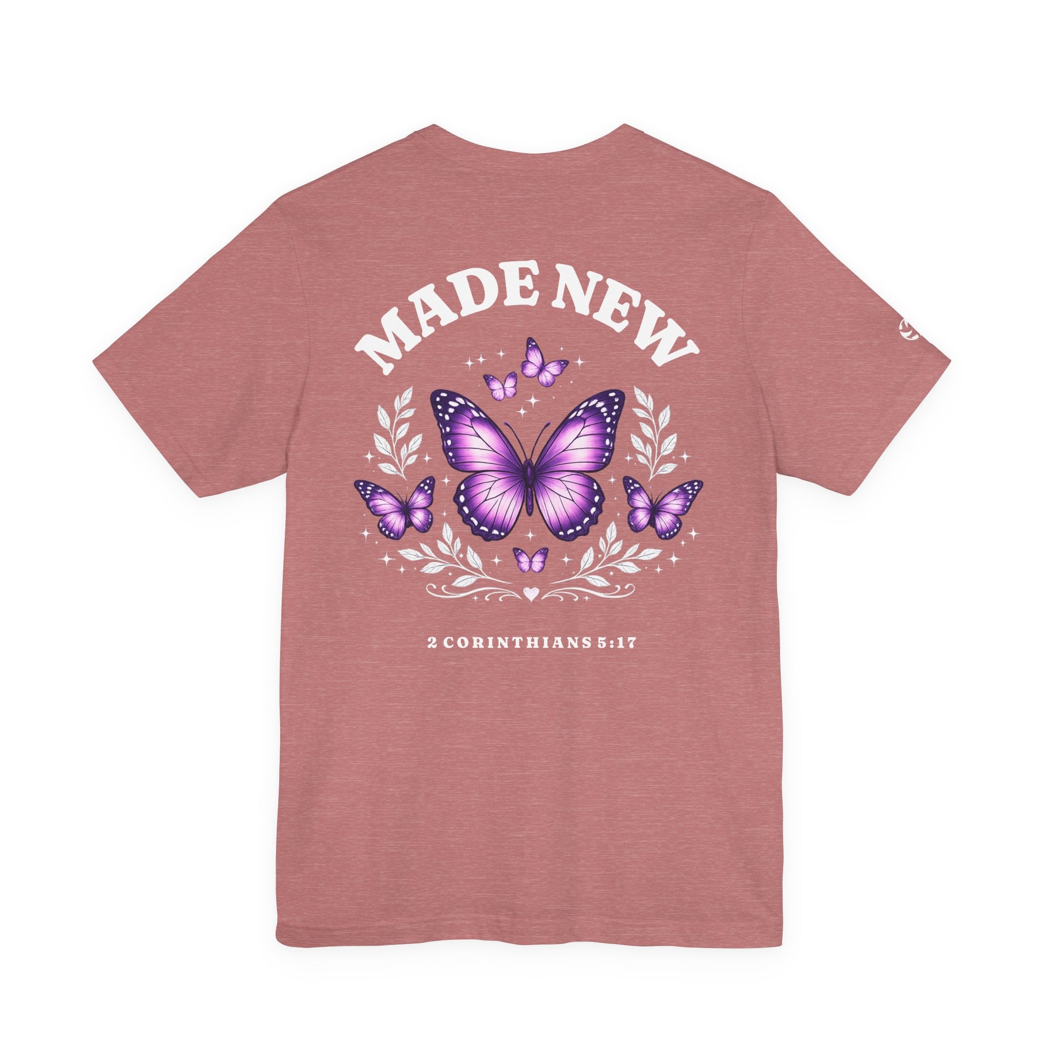Made New Butterfly Tee | 2 Corinthians 5:17